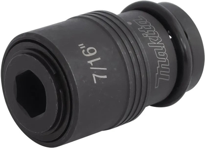 Ударний адаптер Makita 1/2 квадрат на HEX 7/16 (B-68460)