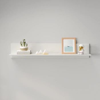 Полка открытая MebelStar Лилу 110x22x20 см Аляска белая (MBS-1305)