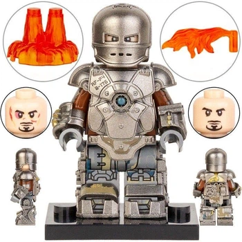 Фігурка мініфігурка до конструктора Marvel Залізна Людина Тоні Старк Iron Man Mark 1 Без бренду 260