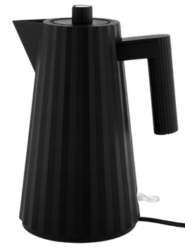 Електрочайник Alessi Plisse чорний 1.7 л (8003299429806) (955555908775750) - Уцінка
