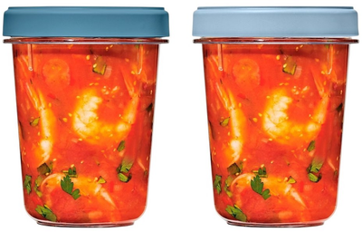 Zestaw pojemnikow Oxo Good Grips Twist and Stack 0.946 l 2 szt (ZES0840097708263) 