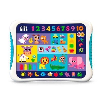 Планшет музичний Kids Hits Двомовний, кольори, цифри, тварини, абетка, KH01/012