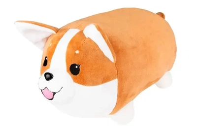 Мягкая игрушка подушка DGT-PLUSH Корги лежебока 45 см