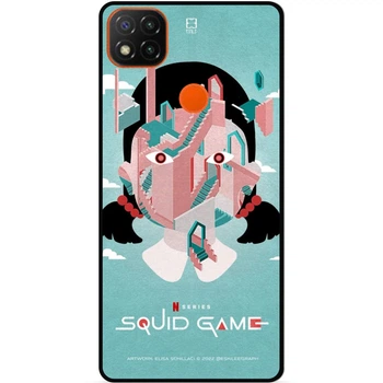 Силіконовий чохол Candy для Infinix Smart 6 з малюнком Гра в кальмара Squid game