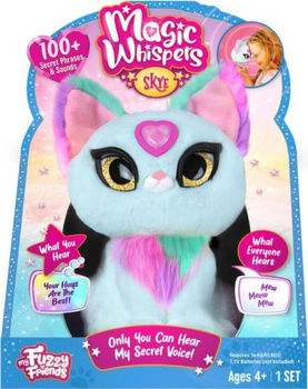 Інтерактивний кіт Clementoni My Fuzzy Friends Magic Whisper Skye 18604S (810017187041)