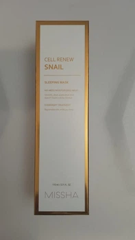 Улиточная регенерирующая ночная маска для лица MISSHA Cell Renew Snail Sleeping Mask 110 мл