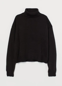 Жіночий светр H&M 200863-4 M(170/96) чорний (2008630004)