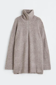 Жіночий светр H&M 202558-2 L(175/104) сірий (2025580005)