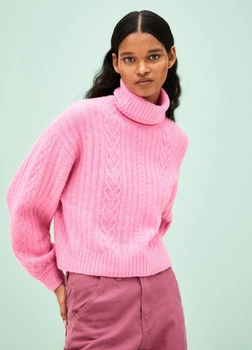 Жіночий светр H&M 202648-2 L(175/104) рожевий (2026480005)