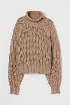 Жіночий светр H&M 200876-2 S(165/88) бежевий (2008760003)