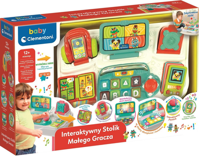 Інтерактивний столик для малюків Clementoni Baby 50385 (8005125503858)