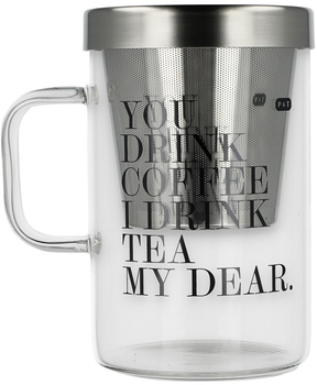 Чашка для чаю Paper & Tea My Dear Brewing Mug Large з заварником 450 мл (4055743032012)