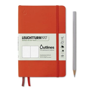Блокнот Leuchtturm1917 Outlines, Paperback B6+, Крапка