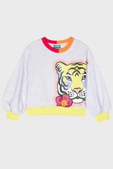 Світшот KENZO, арт. 15647, тигр, 4 года, 104 см