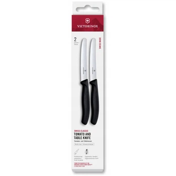 Набір кухонних ножів для томатів Victorinox Swiss Classic Tomato and Table Set 2 шт 6.7833.2
