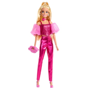 Кукла Barbie Deluxe Style Барби Розовая фуксия JFP40