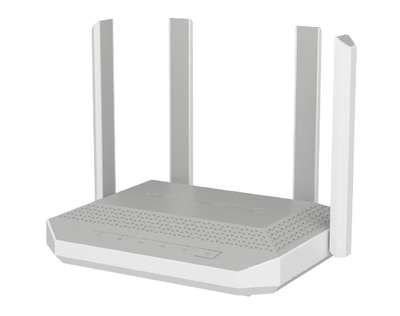 Wi-Fi маршрутизатор з 4 антенами Keenetic Titan, BE7200, 1x 10G Ethernet, USB 3.2, 2.4/5 GHz, White/Grey (KN-1812)