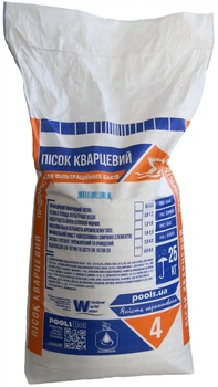 Пісок Water World Window фільтраційний кварцовий 0.4-0.8 25 кг (4820062881265)