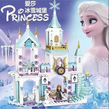 Конструктор Холодное Сердце Frozen ледяной замок принцесса для девочек 360 деталей