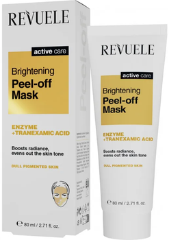 Пилинг-маска для лица Revuele Active Care Осветляющая, 80 мл