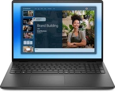 Dell Ноутбук Dell 16 DC16250 16" FHD+ AG, Intel 5-120U, 16GB, F1024GB, UMA, Lin, чорний