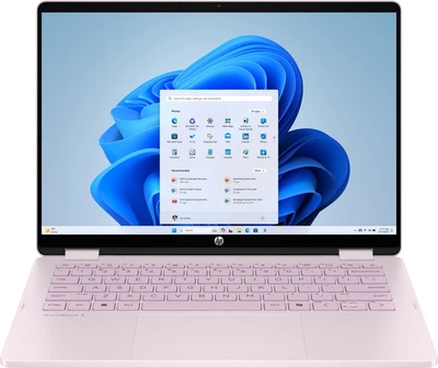 HP Ноутбук HP OmniBook 5 Flip x360 14" 2K IPS Touch, Intel 5-120U, 16GB, F1024GB, UMA, Win11, рожевий