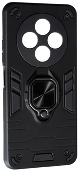 Чохол із кільцем Transformer на Tecno Spark 30 (KL6) / чорний