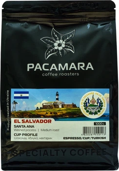 Кофе в зернах Pacamara EL Salvador Santa Ana 1 кг (4820287550113)