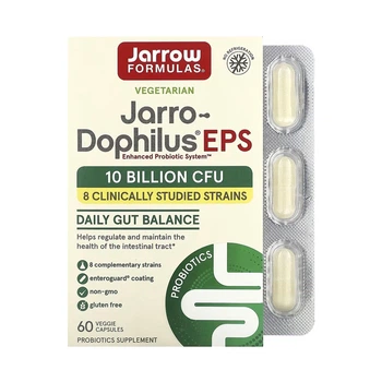 Jarro-Dophilus® EPS 5 BIL - 60 caps пробіотик Jarro-Dophilus EPS 5 млрд для мікрофлори кишечника, травлення та імунітету