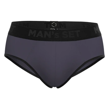 Чоловічі труси бріфі Anatomic Briefs 2.0 Black Series Micromodal, графітовий M BTM500-10