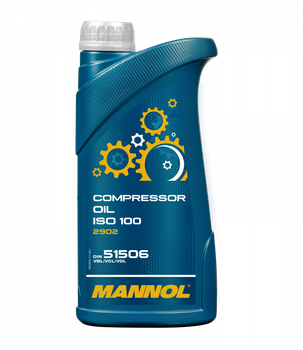 Компрессорное масло Mannol 2902 COMPRESSOR OIL ISO 100 1л