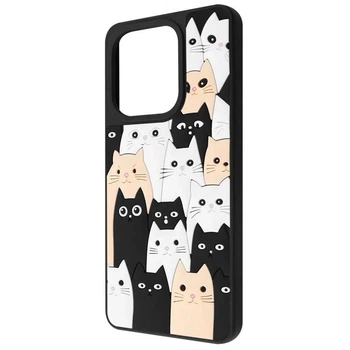 Чохол WAVE Doodle Case Xiaomi Redmi Note 13 4G (cats)