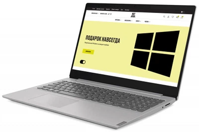 Ноутбук 15.6" Lenovo IdeaPad S145-15IIL (81W8002ACF) Platinum Gray