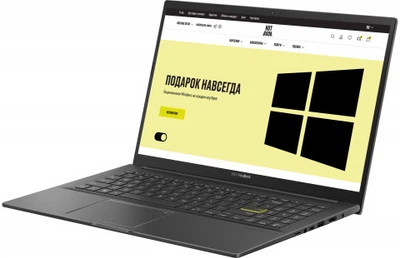 Ноутбук 15.6" Asus VivoBook 15 K513EA (K513EA-QB32-CB) Black