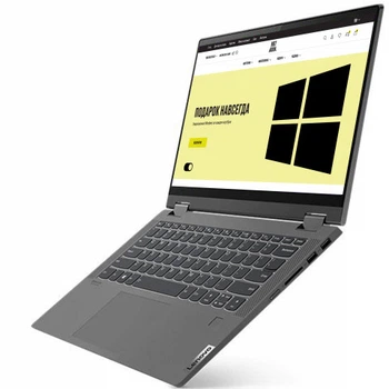 Ноутбук 14" Lenovo IdeaPad Flex 5 14ALC05 (82HU00JWUS) Graphite Gray