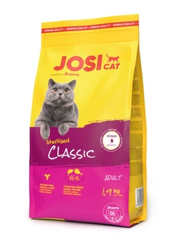 Сухой корм JosiCat Sterilised Classic для стерилизованных котов с нежным мясом домашней птицы 1.9 кг