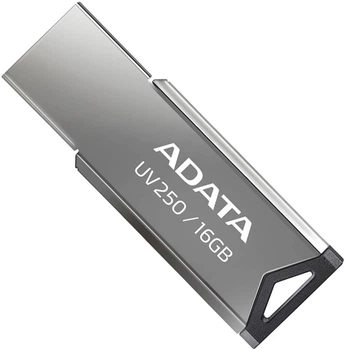 Флеш память USB ADATA 16GB USB 2.0 AUV 250 Silver (AUV250-16G-RBK)