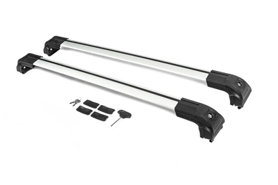 Поперечины на интегрированные рейлинги Strong V2 120 см (2 шт) Черный для BMW 3 серия F30/F31 2012-2019 гг