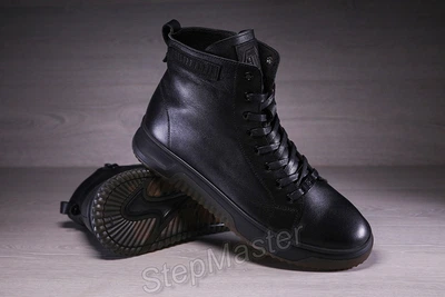 Зимние кожаные мужские ботинки Philipp Plein V2 44