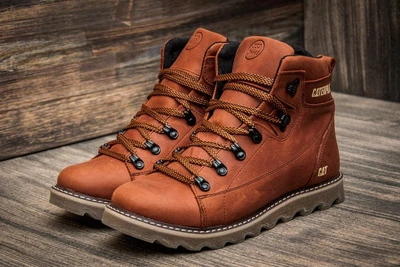 Черевики шкіряні зимові Rider Nubuck V1 руді 41