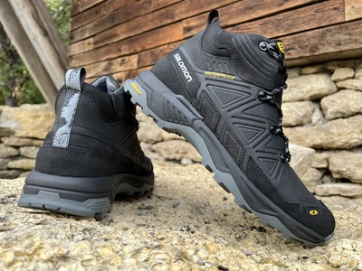Спортивні шкіряні черевики, кросівки термо Salomon Ranger Gore-Tex 43
