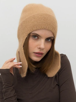 Шапка жіноча Malisa Боніта 4-032-LT-37 One Size Горіх