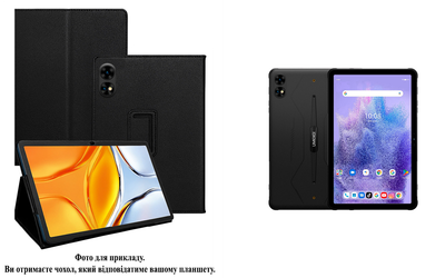 Чехол-подставка CRAYTON для UMIDIGI Active T1 11 – стиль, защита и ручная сборка, цвет Черный