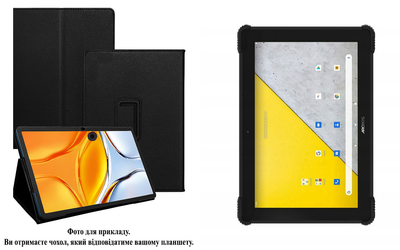 Чехол-подставка CRAYTON для Archos T101X – стиль, защита и ручная сборка, цвет Черный