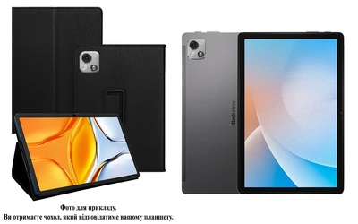 Чехол-подставка CRAYTON для Blackview Tab 13, Tab 13 Pro – стиль, защита и ручная сборка, цвет Черный