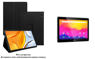 Чохол-підставка CRAYTON для Prestigio Muze 3231 4G, Muze 4231 4G – стиль, захист і ручна збірка, колір Чорний