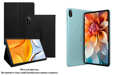 Чехол-подставка CRAYTON для Blackview Tab 18 – стиль, защита и ручная сборка, цвет Черный