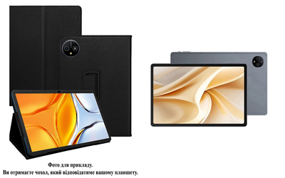 Чехол-подставка CRAYTON для Ulefone Tab A11, Tab A11 Pro – стиль, защита и ручная сборка, цвет Черный