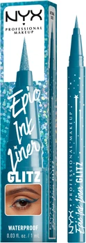 Насыщенная водостойкая подводка-фломастер для век NYX Professional Makeup Epic Ink Tapered Twinkle 01 1 мл (800897269340)