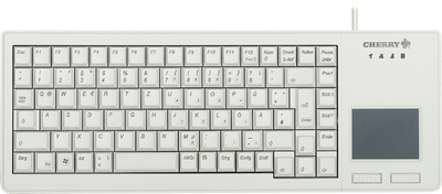 Клавіатура дротова Cherry XS Touchpad G84-5500 US-Layout Grey (4025112071386)